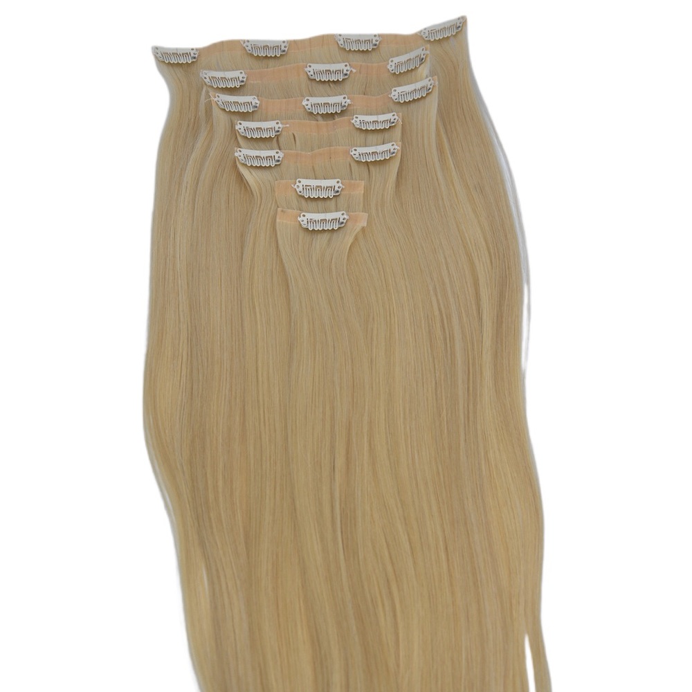 Clip In Hair Extensions (100% Human hair) - Picture 2 of 4